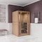 Steamspa 2-Person Carbon FAR Infrared Hemlock Wooden Indoor Sauna Room with LED Touch Control Panel SC-SS0011-0S - alternate 7